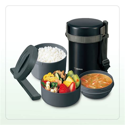 zojirushi stainless steel bento box|Zojirushi Classic Bento Vacuum Lunch Jar .